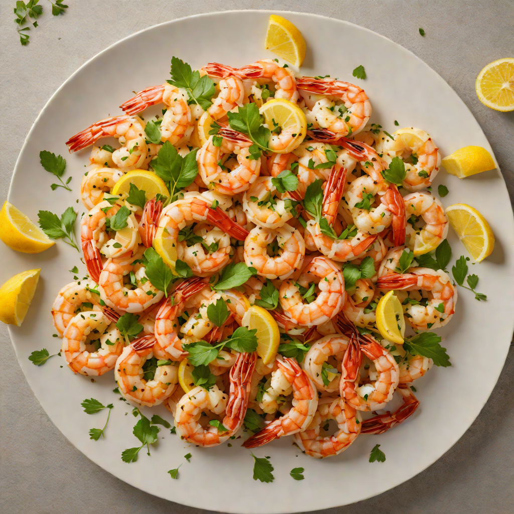 Quick Sautéed Garlic Shrimp with Lemon and Herbs