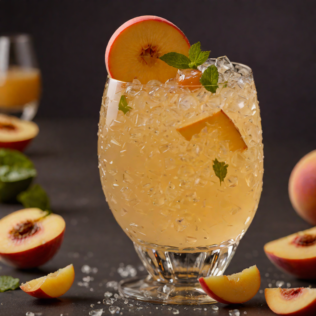 Shaken Citrus Peach Fizz