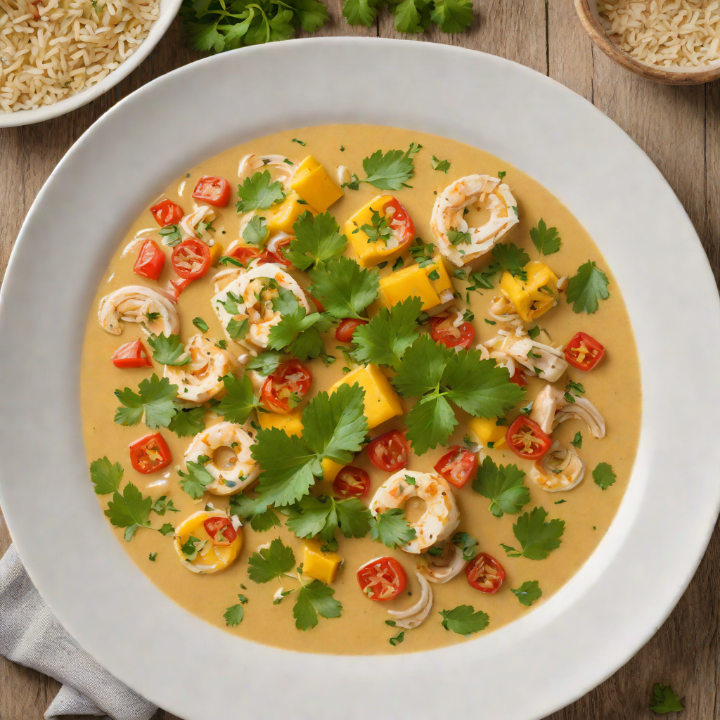 Pan-Seared Moqueca Baiana with Coconut Milk and Cilantro