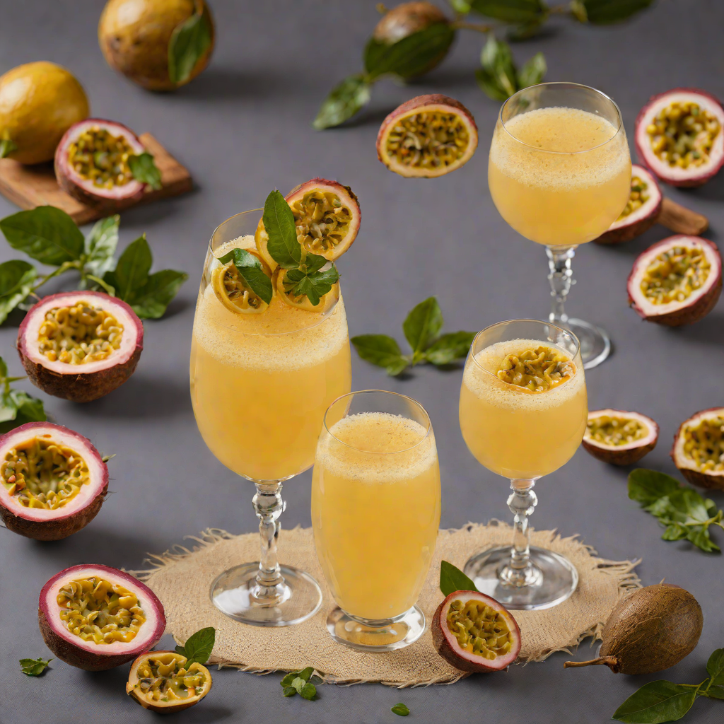 Tropical Sparkling Passionfruit Fizz