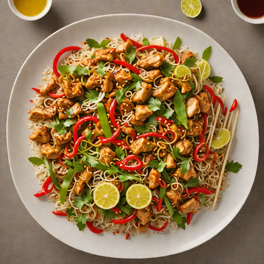 Lemongrass Chicken Stir-Fry with Garlic and Chili