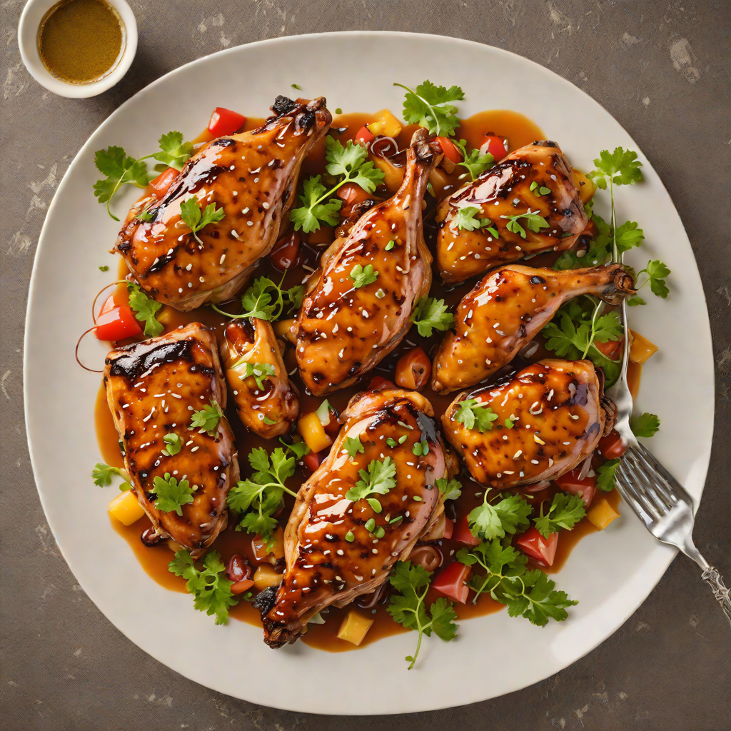 Louisville-Style Paddleboarders’ Bourbon Glazed Chicken