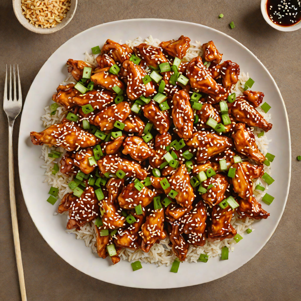 Stir-Fried Korean Gochujang Chicken with Sesame and Scallions