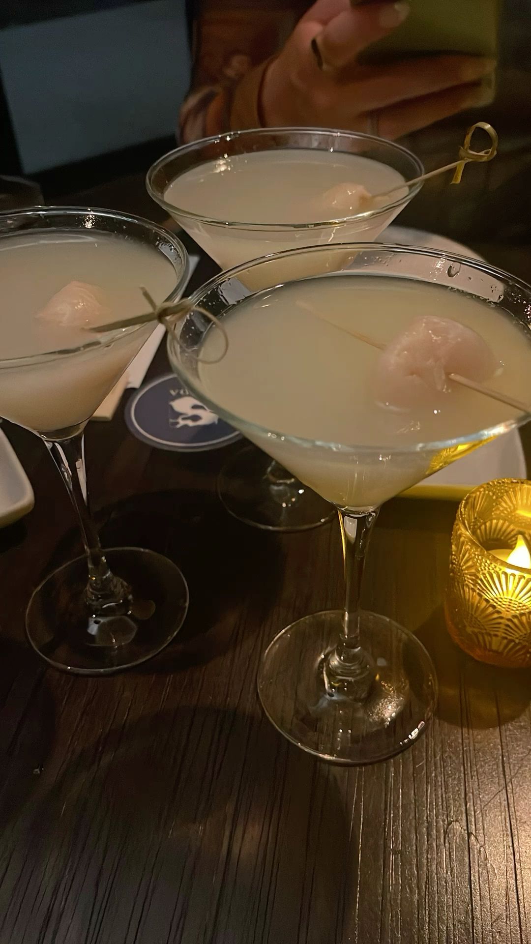 Starry Night Lychee Martini