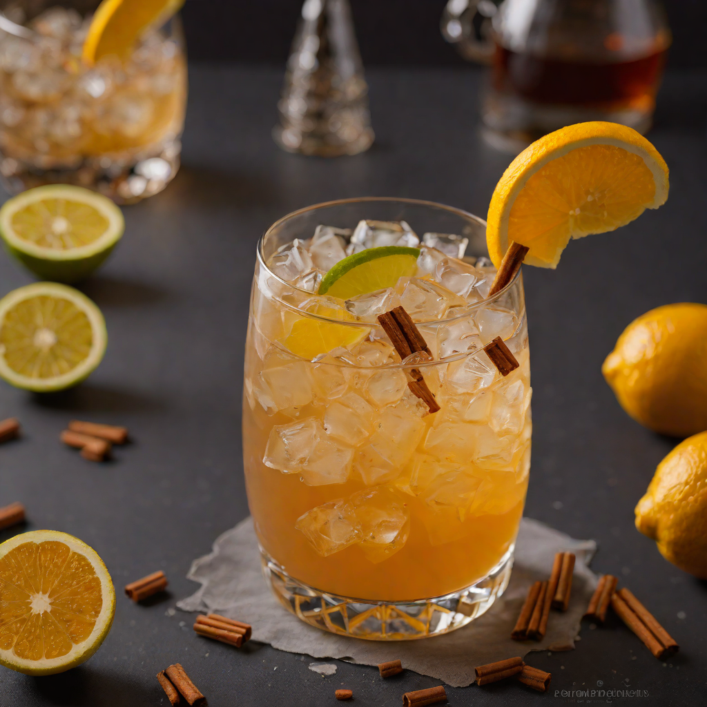 Citrus-Cinnamon Spiced Whiskey Sour