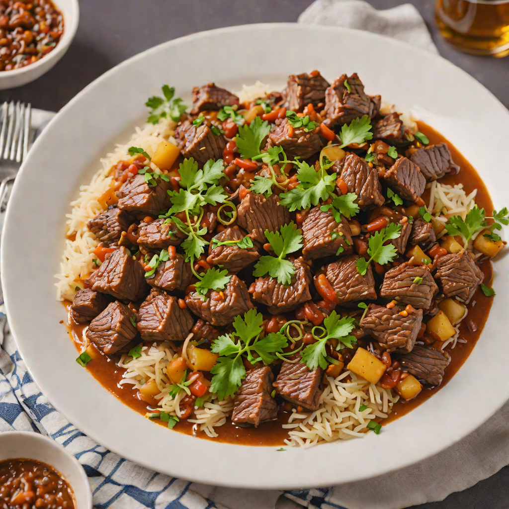 Slow-Cooked Tibs Beef with Berbere and Onions