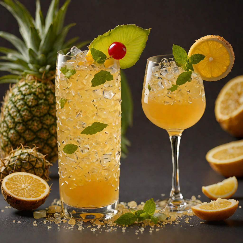 Fizzy Tropical Honey Smash
