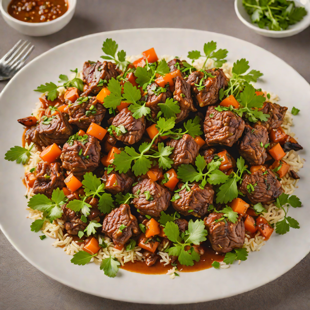 Sautéed Spiced Lamb Tibs with Berbere and Fresh Herbs