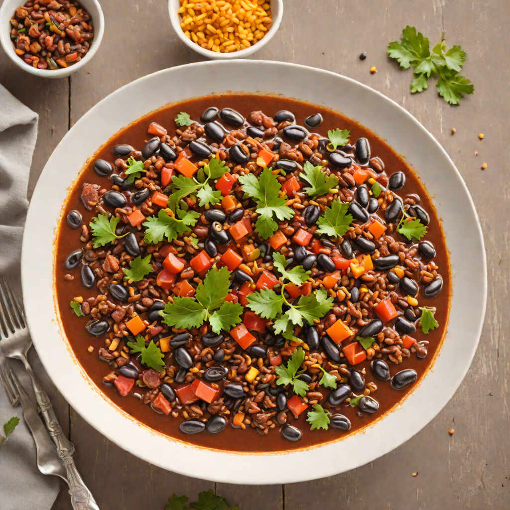 Pan-Roasted Texas Chili with Smoked Paprika and Black Beans
