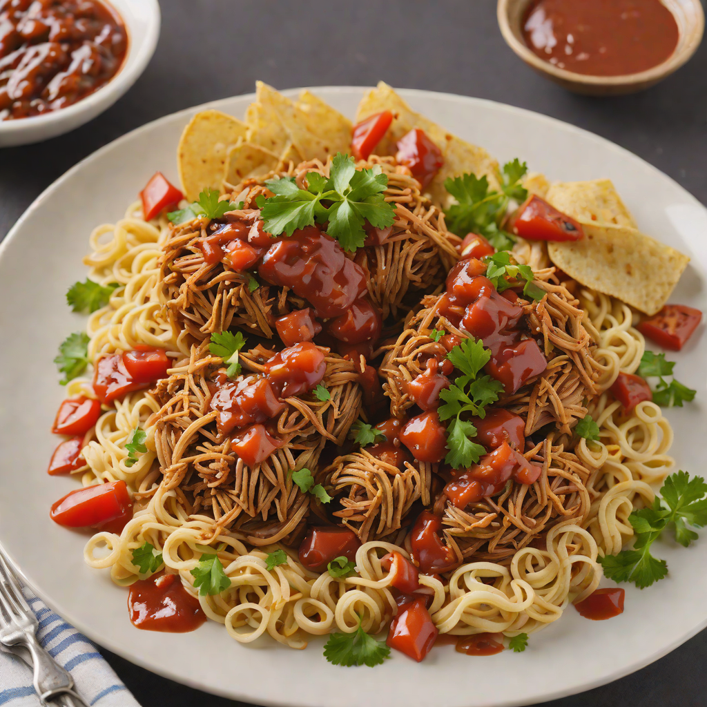 Slow Cooker Concho Valley Pulled Pork with Spiced Tomato Sauce