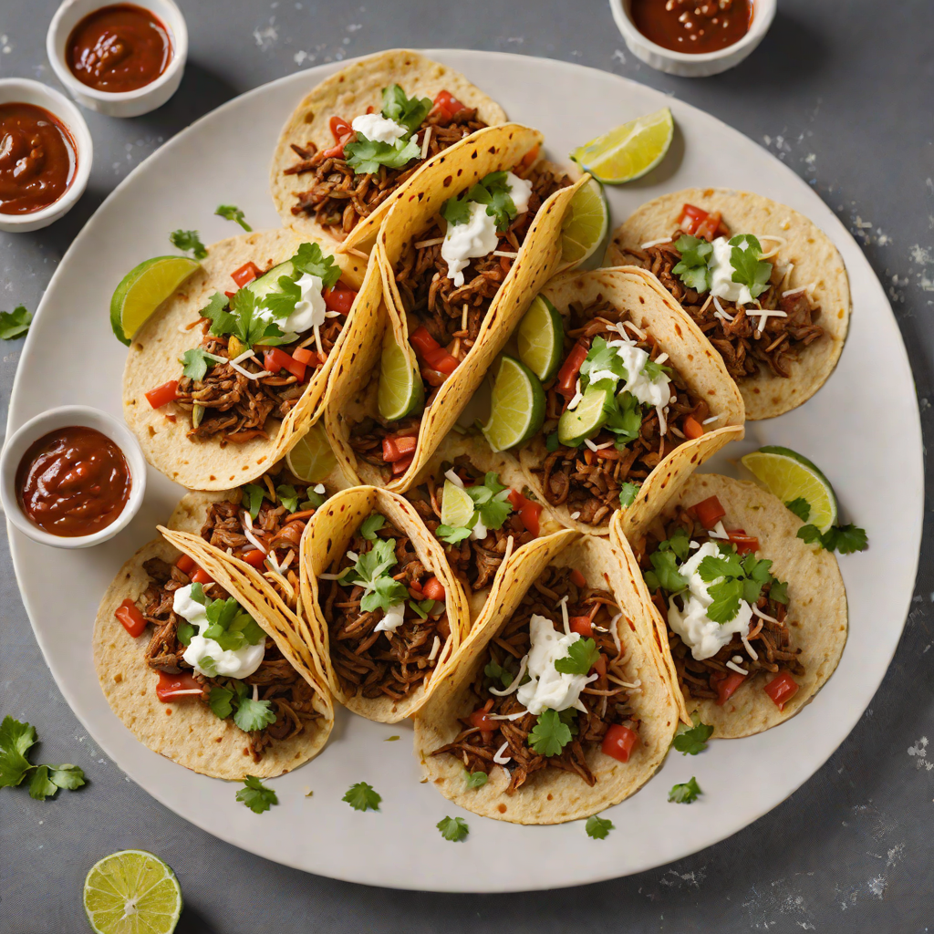 Slow-Cooked Birria Tacos with Chile-Ancho Sauce
