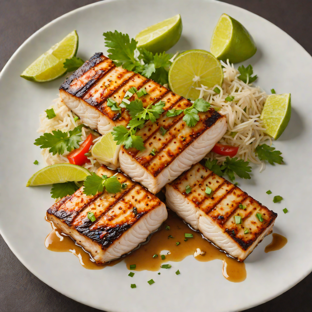 Grilled Mahi-Mahi with Coconut-Lime Tiki Glaze