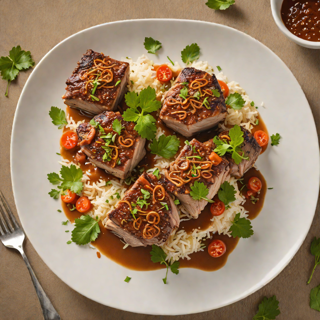 Coconut and Tiki-Spiced Braised Pork Shoulder