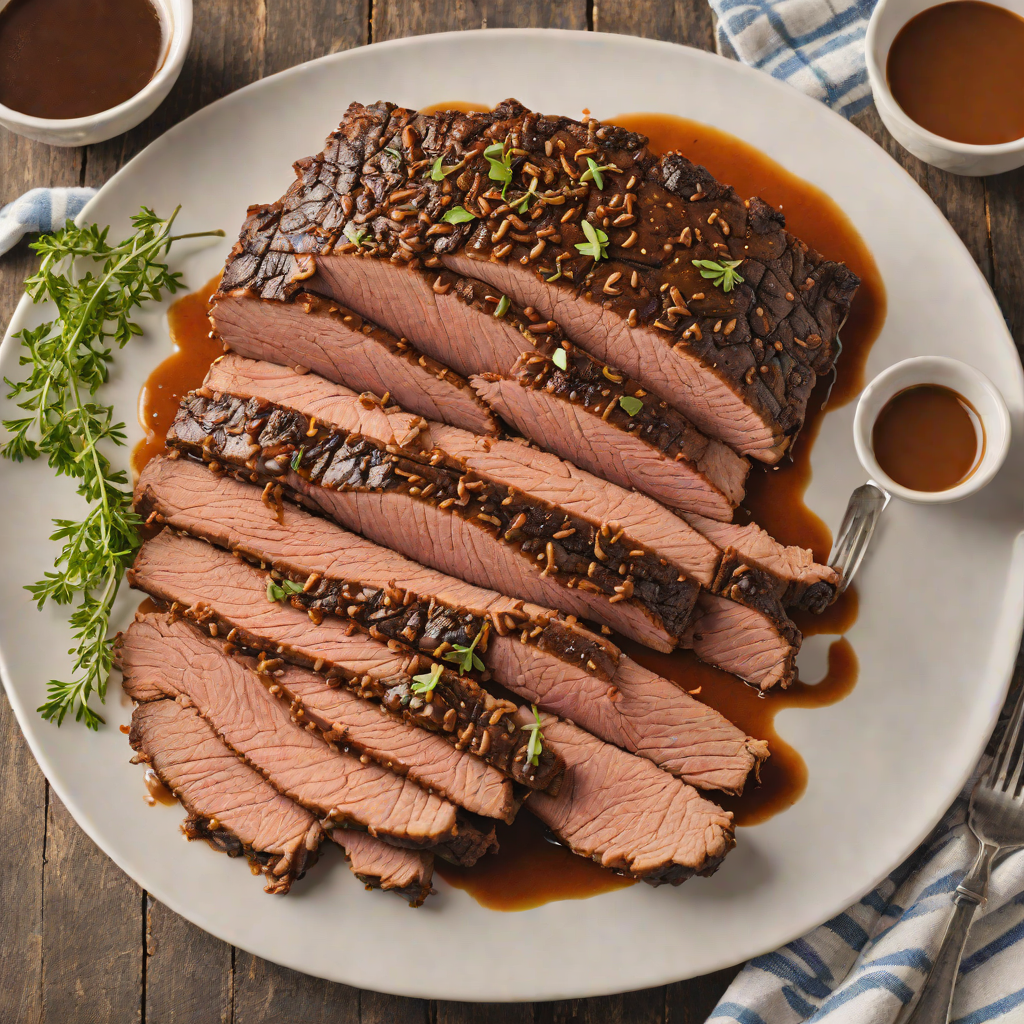 Slow Cooker Texas-Style Beef Brisket with Coffee Rub