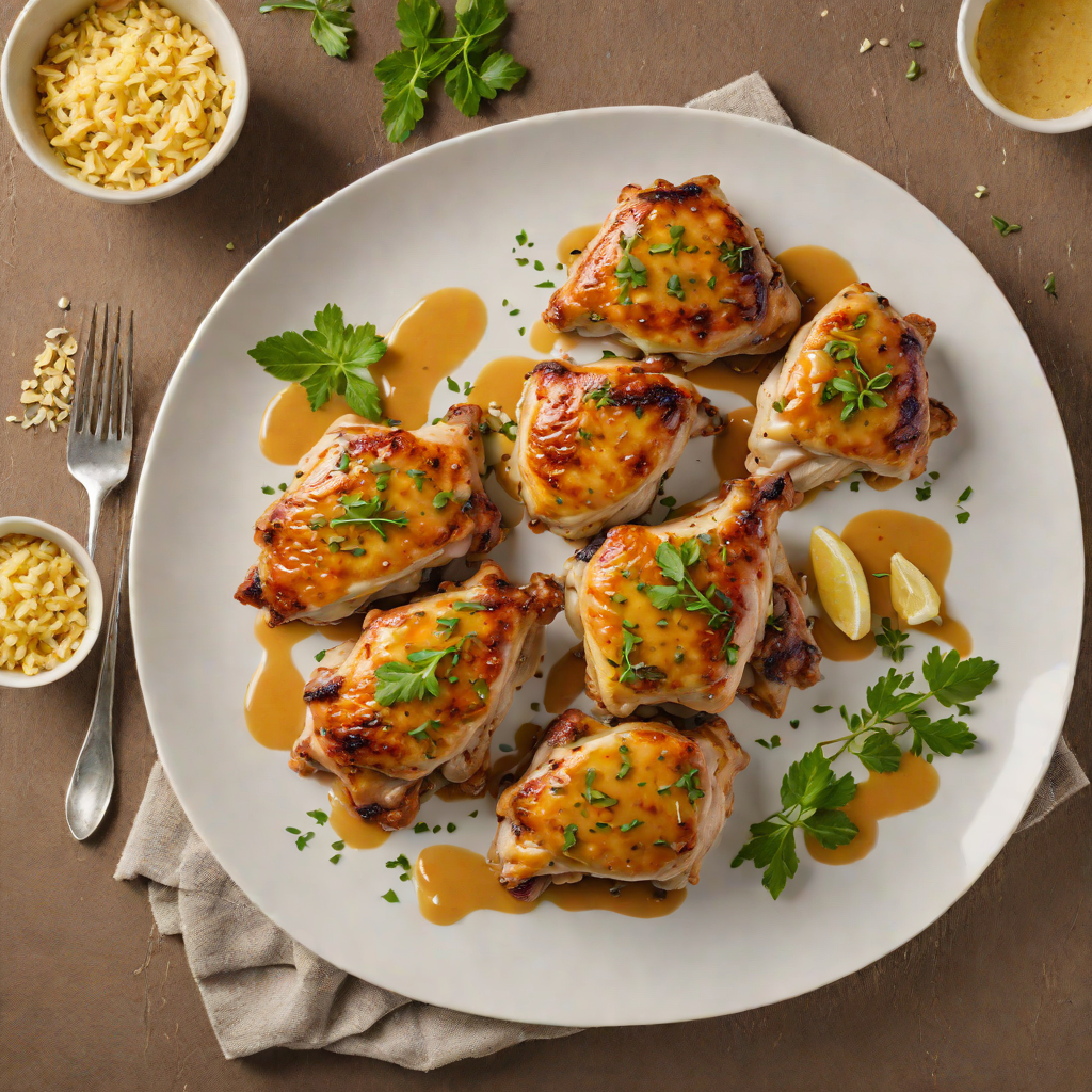 Pan-Seared Chicken Thighs with Garlic and Paprika Butter