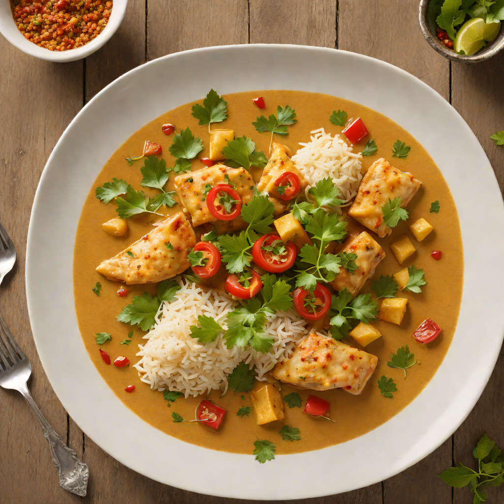 Tiki-Spiced Coconut Fish Curry