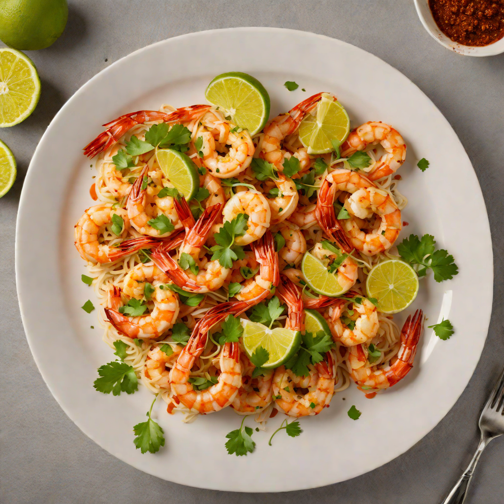Sautéed Garlic Shrimp with Spicy Paprika and Lime