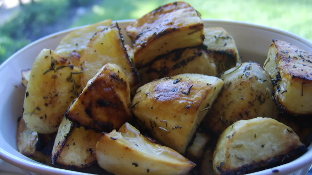 Perennial Herb-Infused Roasted Potatoes