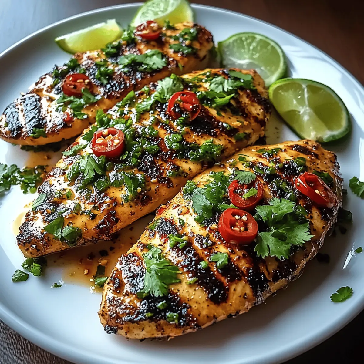 Spiced Texan Grilled Chicken with Smoky Jalapeño Sauce