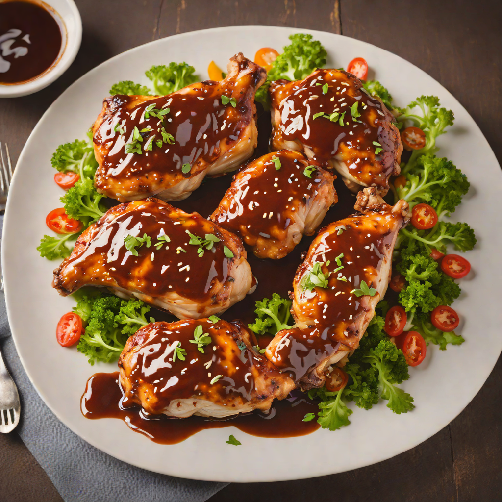 Pan-Seared Chicken with Spicy Texas-Style BBQ Glaze