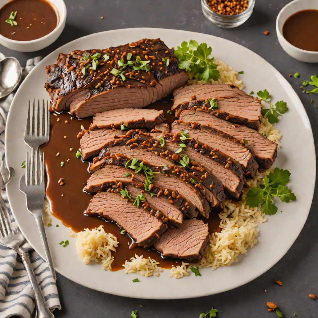Slow Cooker Texas-Style Beef Brisket with Smoky Coffee Rub