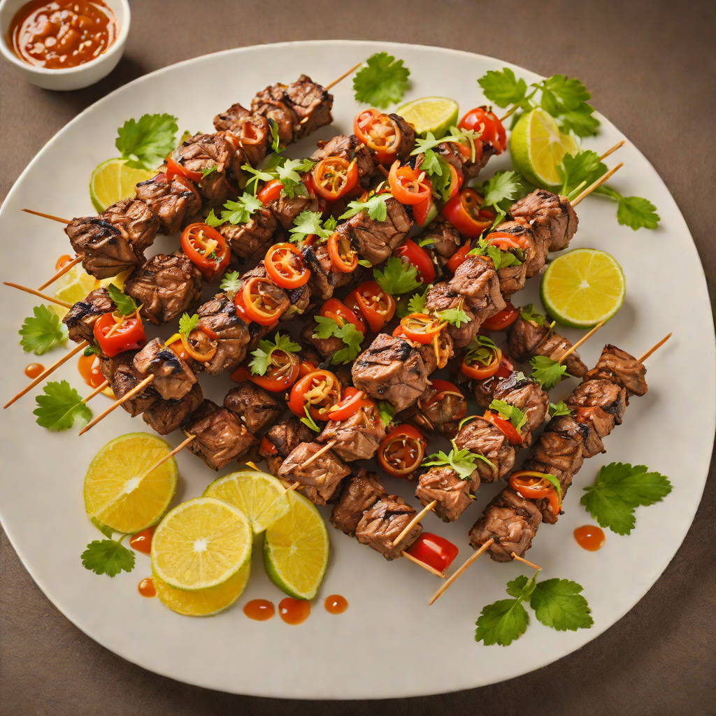 Flame-Grilled Brazilian Beef Skewers