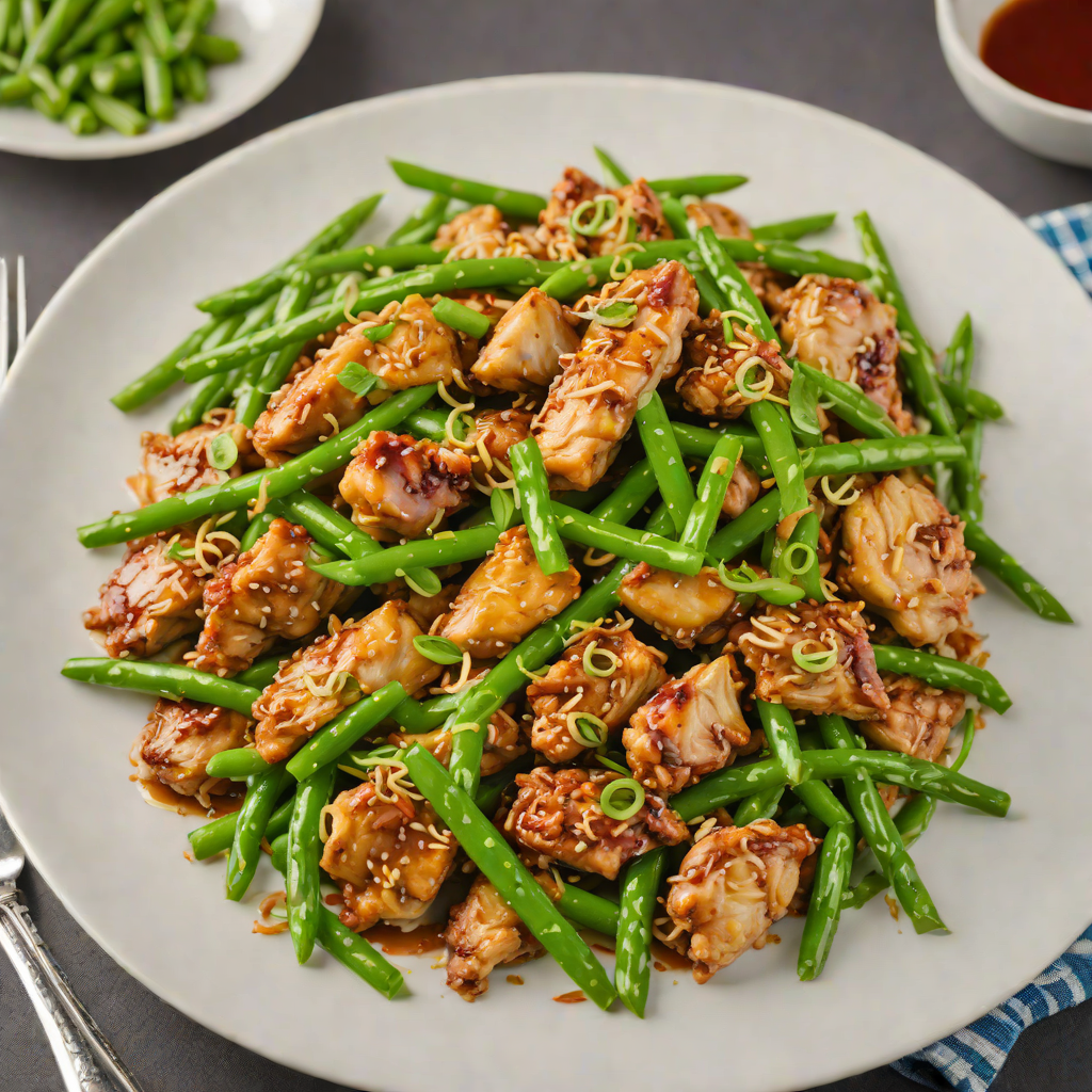 Stir-Fried Lemongrass Chicken with Green Beans