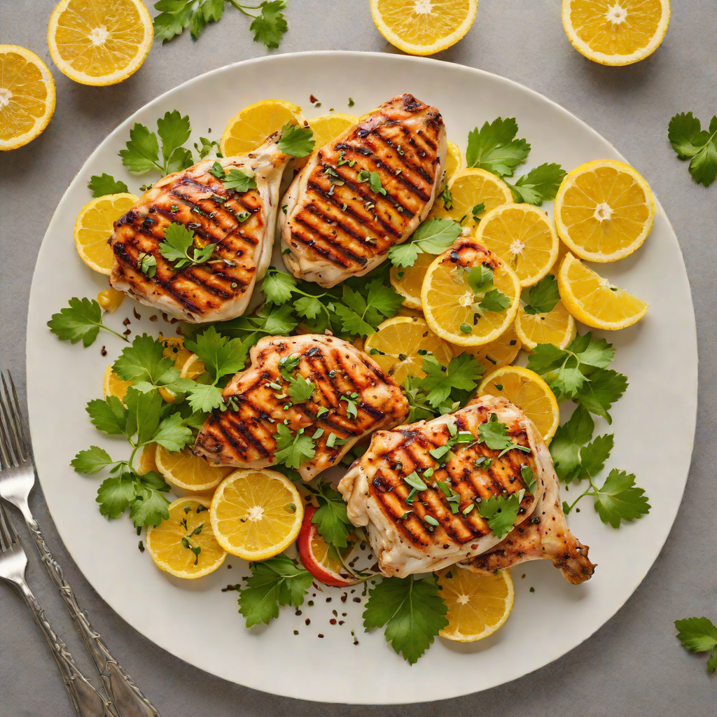 Grilled Citrus-Marinated Chicken with Cumin and Coriander