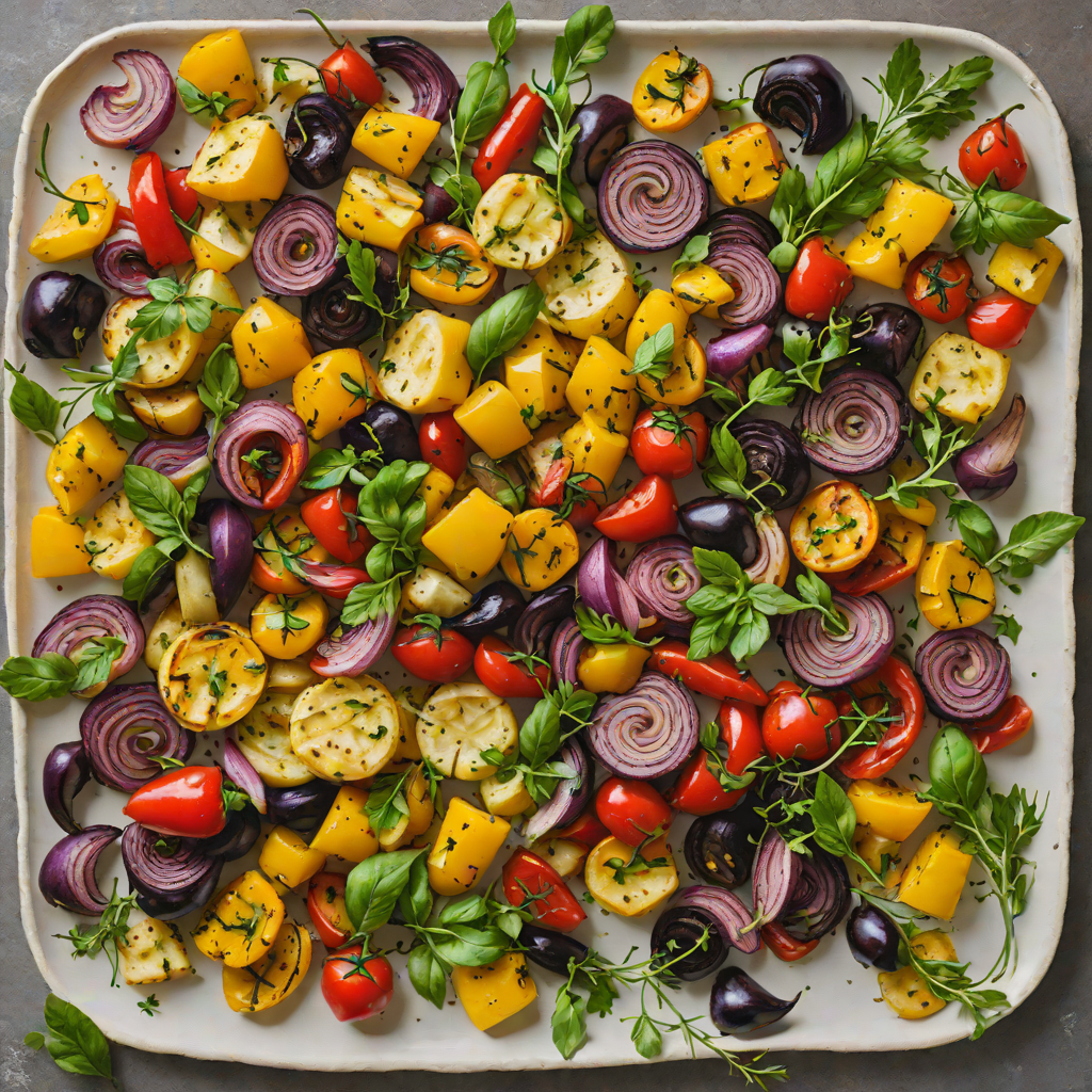 Sheet Pan Mediterranean Herb-Roasted Vegetables