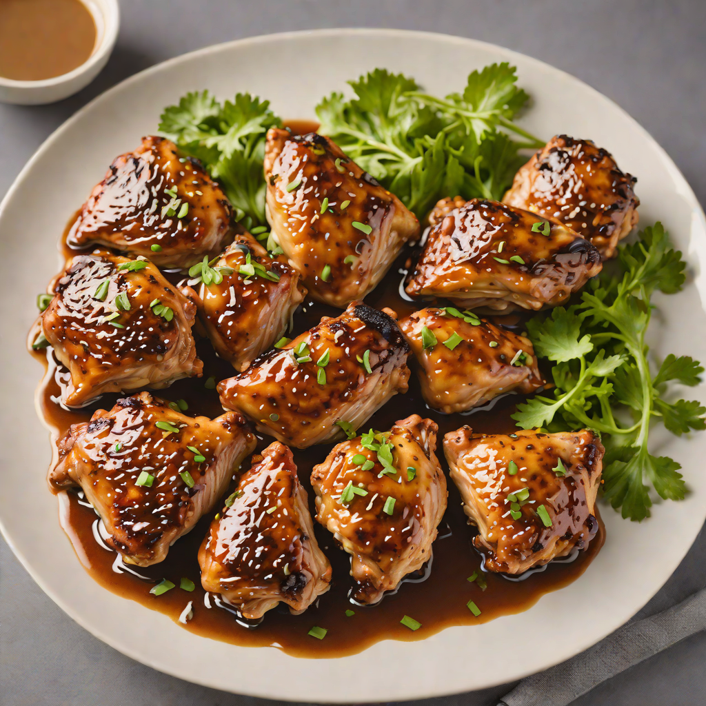 Stovetop Ginger-Soy Glazed Chicken Thighs