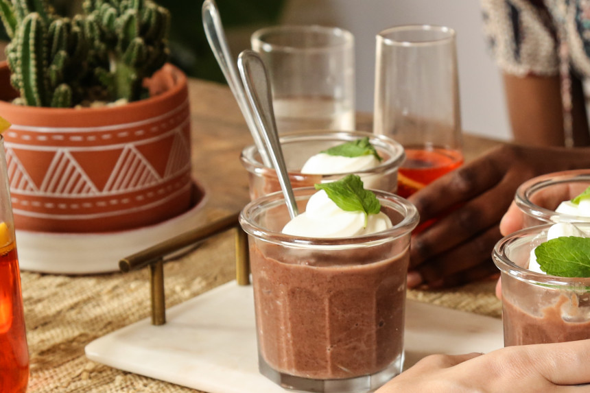 Authentic Miso-Infused Chocolate Mousse