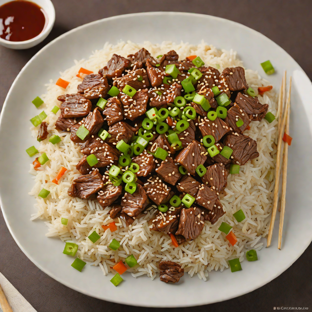Seared Korean-Style Beef Bulgogi with Scallion Sesame Rice