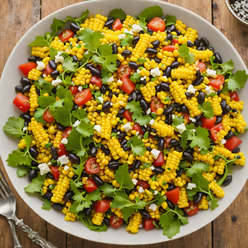 Roasted Southwest Corn and Black Bean Salad