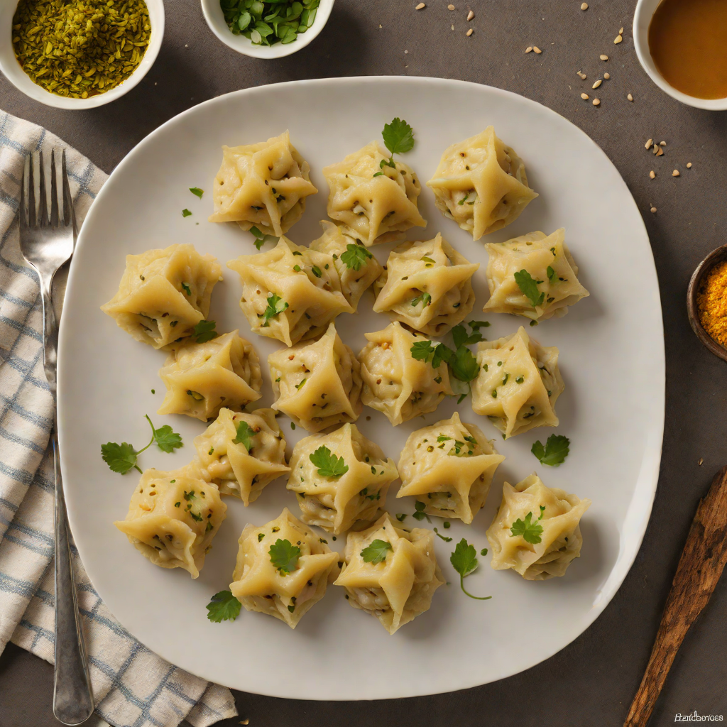 Gujarati Muthia Steamed Dumplings with Fenugreek and Gram Flour