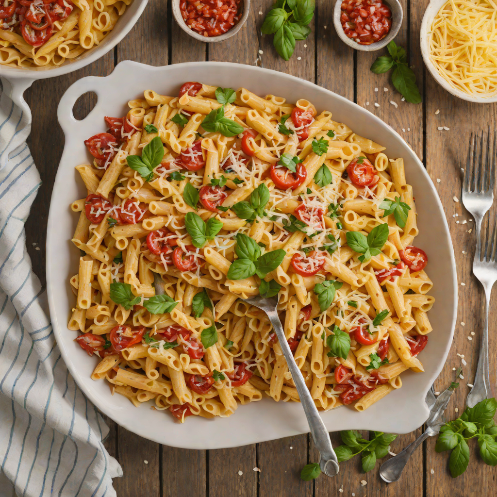 One-Pot Cheesy Kid-Friendly Pasta Bake