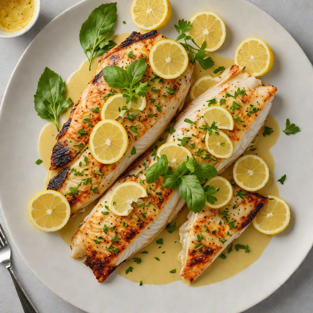 Pan-Seared Tilapia with Garlic Butter and Lemon