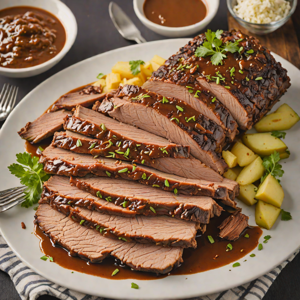 Slow Cooker Texas-Style Beef Brisket with Smoky Chipotle Rub