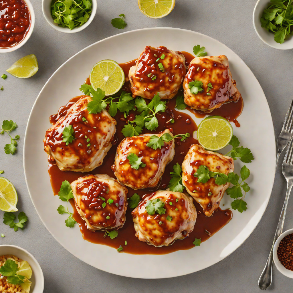Pan-Seared Chicken with San Angelo Chili Lime Glaze