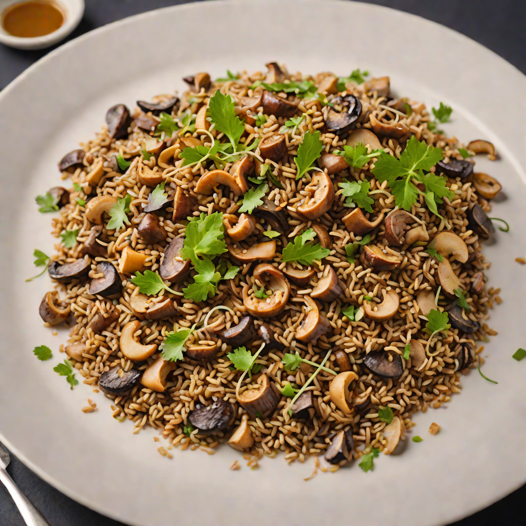 Siberian Buckwheat Kasha with Mushrooms and Caramelized Onions