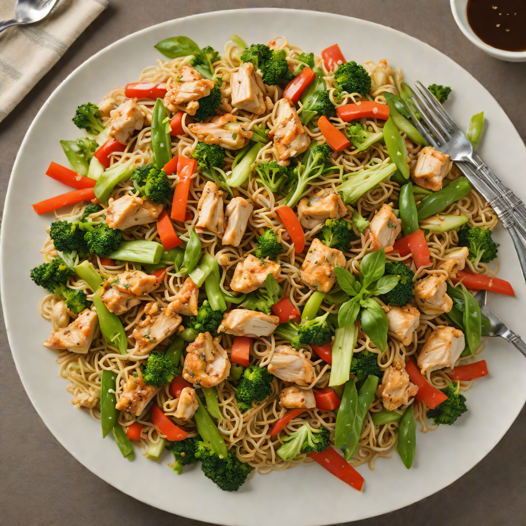 BigBlueButton Virtual Meeting-Inspired Herb Chicken Stir Fry