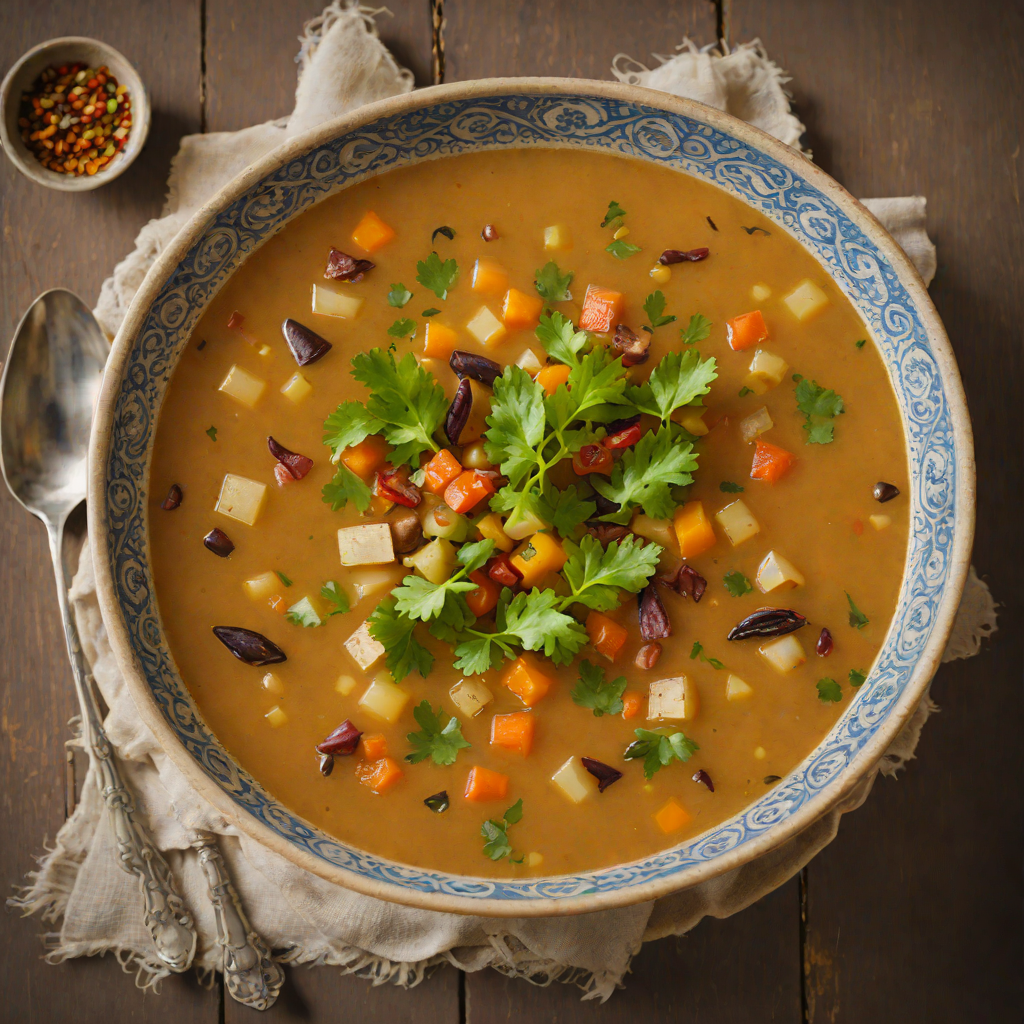 Community-Sourced Spiced Vegetable Soup