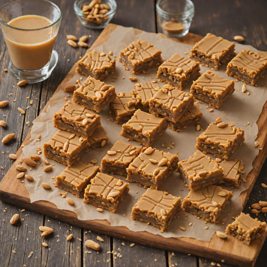 One-Bowl Peanut Butter Cookie Bars