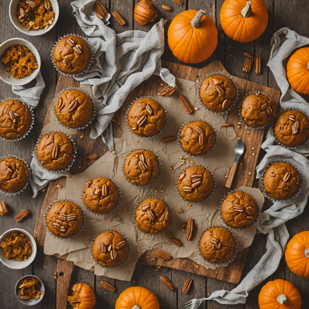 Sweet and Spiced Maple Pumpkin Muffins