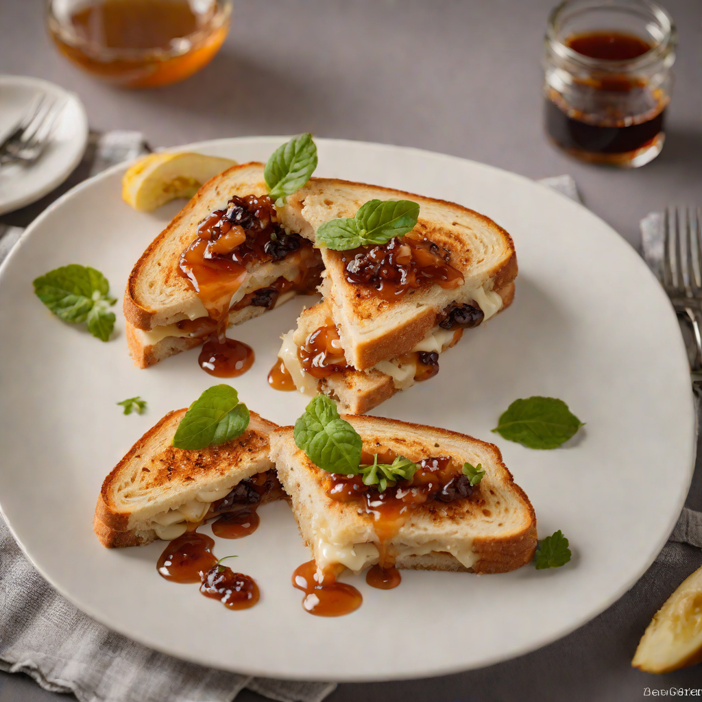 Pan-Grilled Manchego and Quince Jam Sandwich