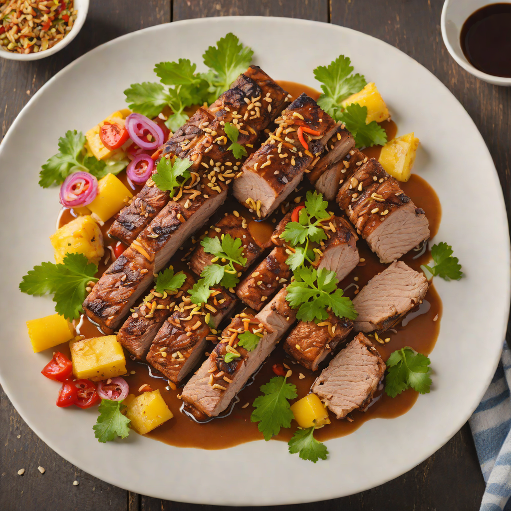 Sweet and Savory Caribbean Jerk Pork Tenderloin