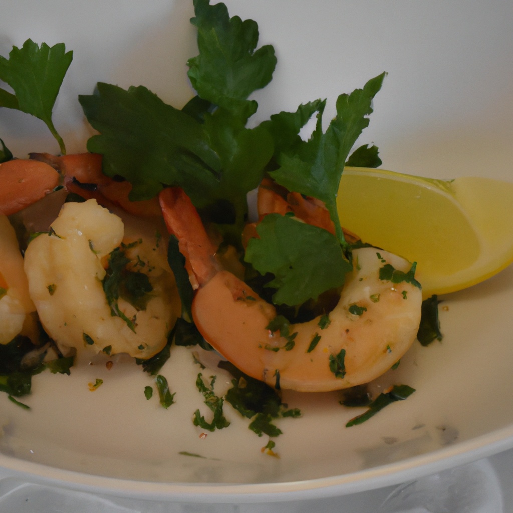 Simple Garlic Butter Shrimp with Lemon