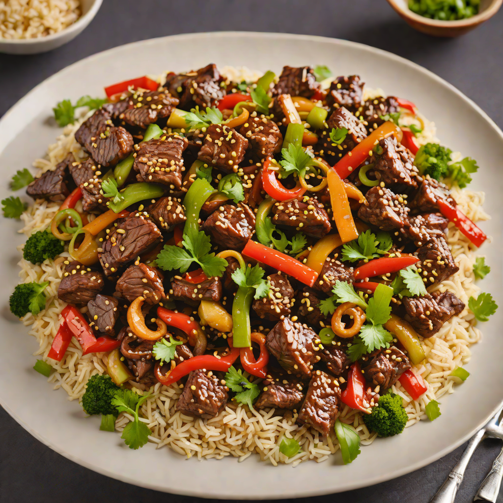 Tamarind-Glazed Sour Beef Stir Fry