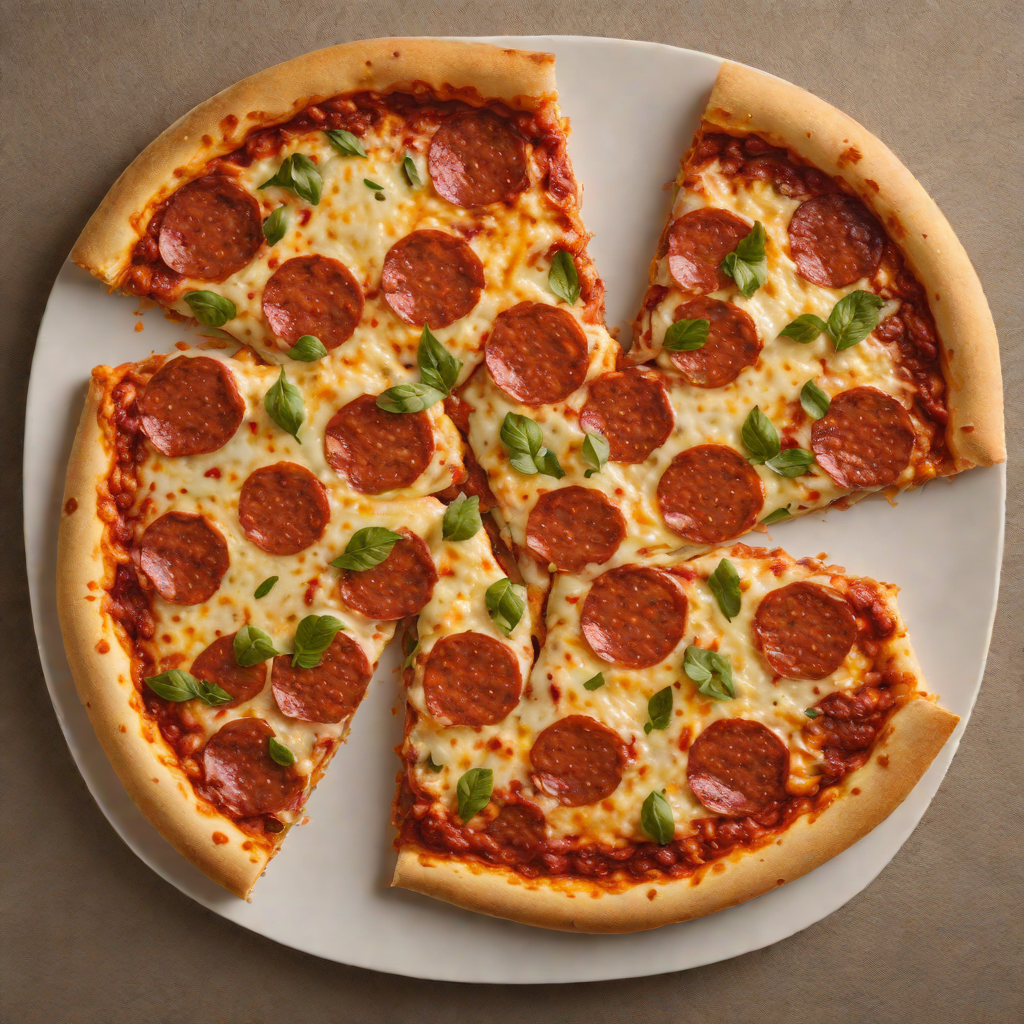 Individual Punch-Style Pepperoni Pizza