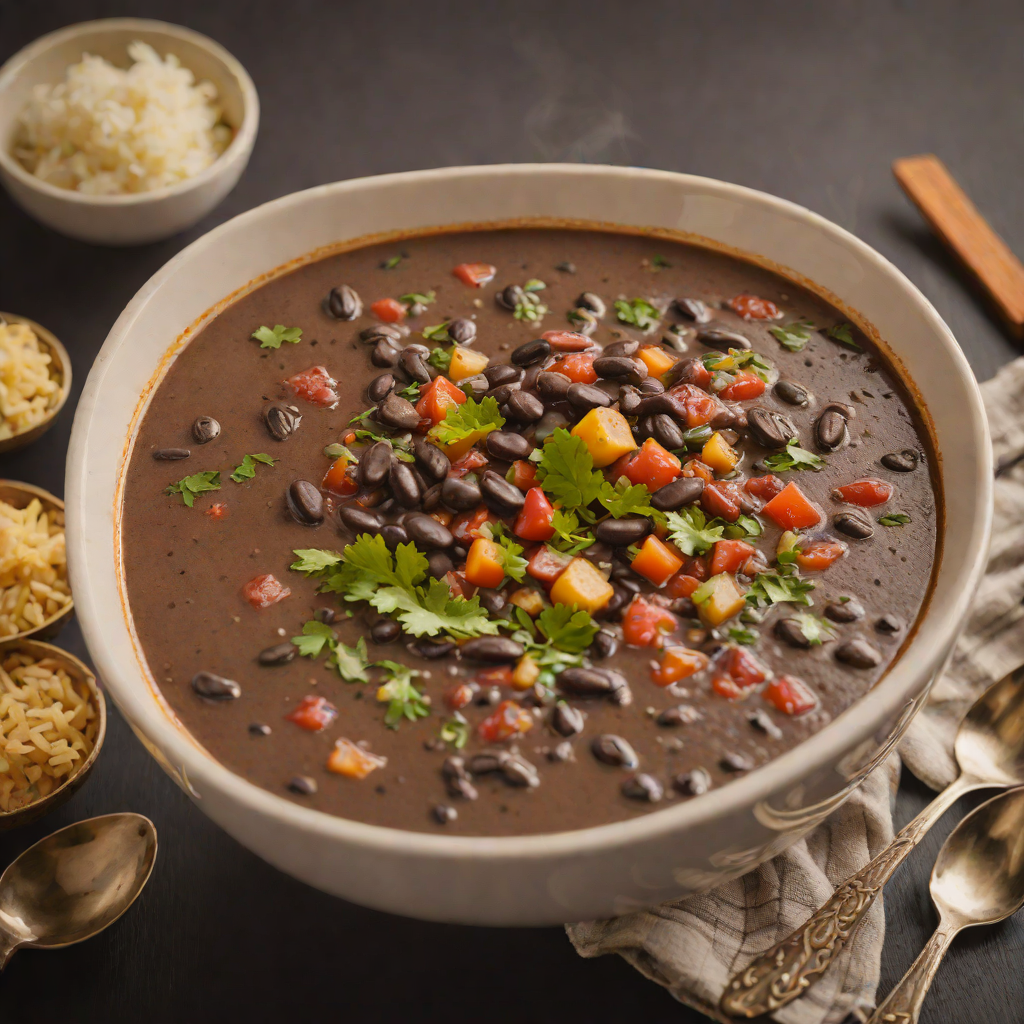 Caldinho de Feijão Preto (Black Bean Soup)