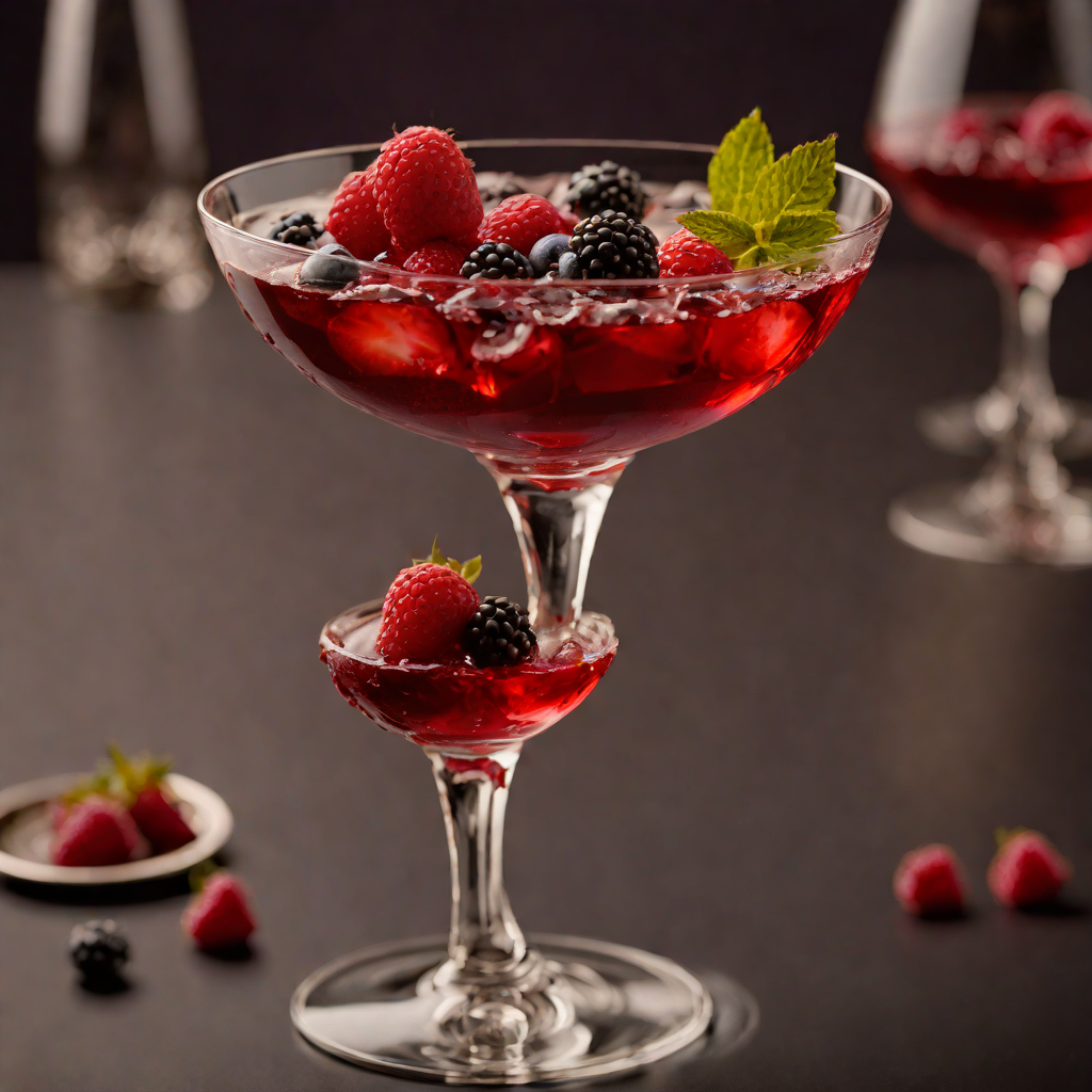 Stirred Popular Berry Manhattan